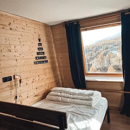 La Foux D'allos Centre Station, Vue Panoramique Quartier Les Etoiles 50m Des Remontees